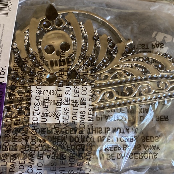 ZOMBIE BALLERINA "ZOMBERINA" 2PC BLACK HALLOWEEN COSTUME SIZE LARGE (12-14) NWT - Picture 8 of 12